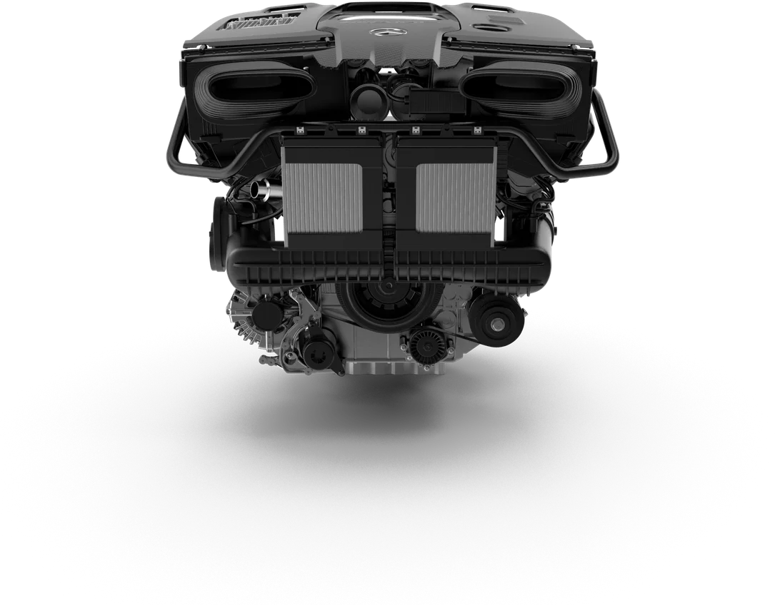 Mercedes-AMG V8 engine serviced by Mercedes specialists at Elite Benz Solutions