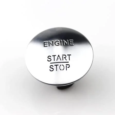 Mercedes-Benz chrome Engine Start Stop push button